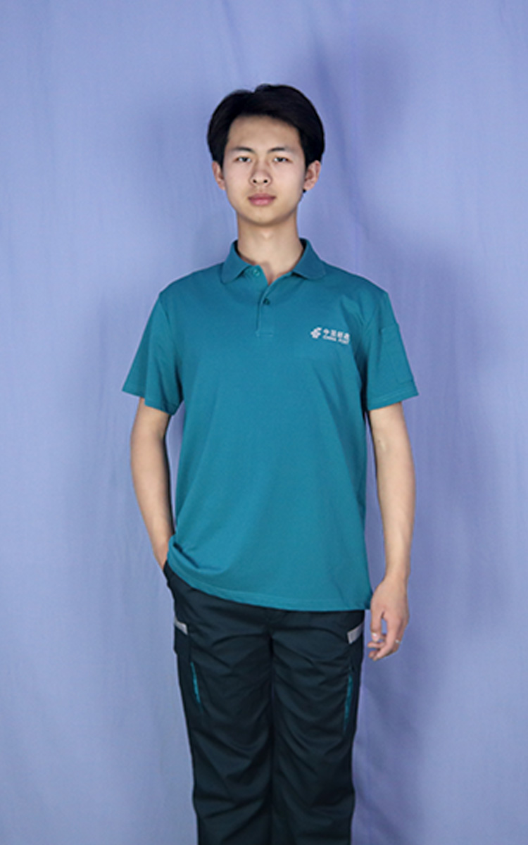 中国邮邮政速递物流工作服外勤投递t恤短袖邮递员工衣ems夏季褂头