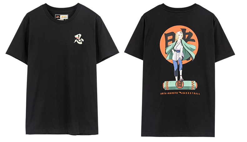 安踏火影忍者联名短袖男2022夏季新款透气宽松文化衫男1521211454象牙