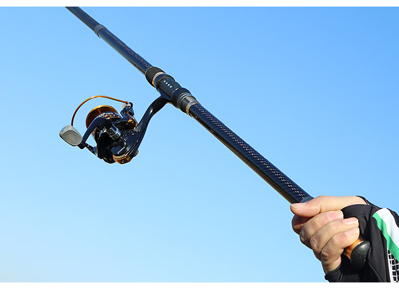 2022新款gw光戚官方旗舰狼王乐钓鱼竿海竿远投竿抛竿海杆套装硬轻长节