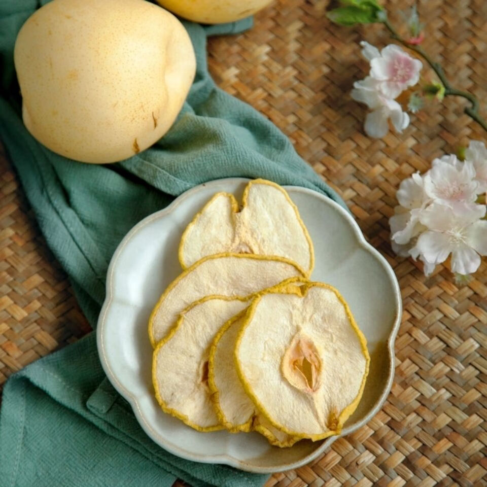 赵县特产雪梨干咳润喉干雪梨片香梨片糖水煲汤干梨子片精选雪梨干 深