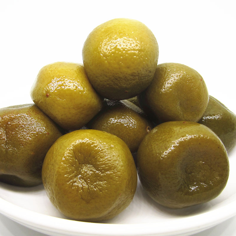 酸柠檬咸柠檬咸柠七广西特产青柠檬农家腌制山柠檬酸料柠檬鸭配料 咸