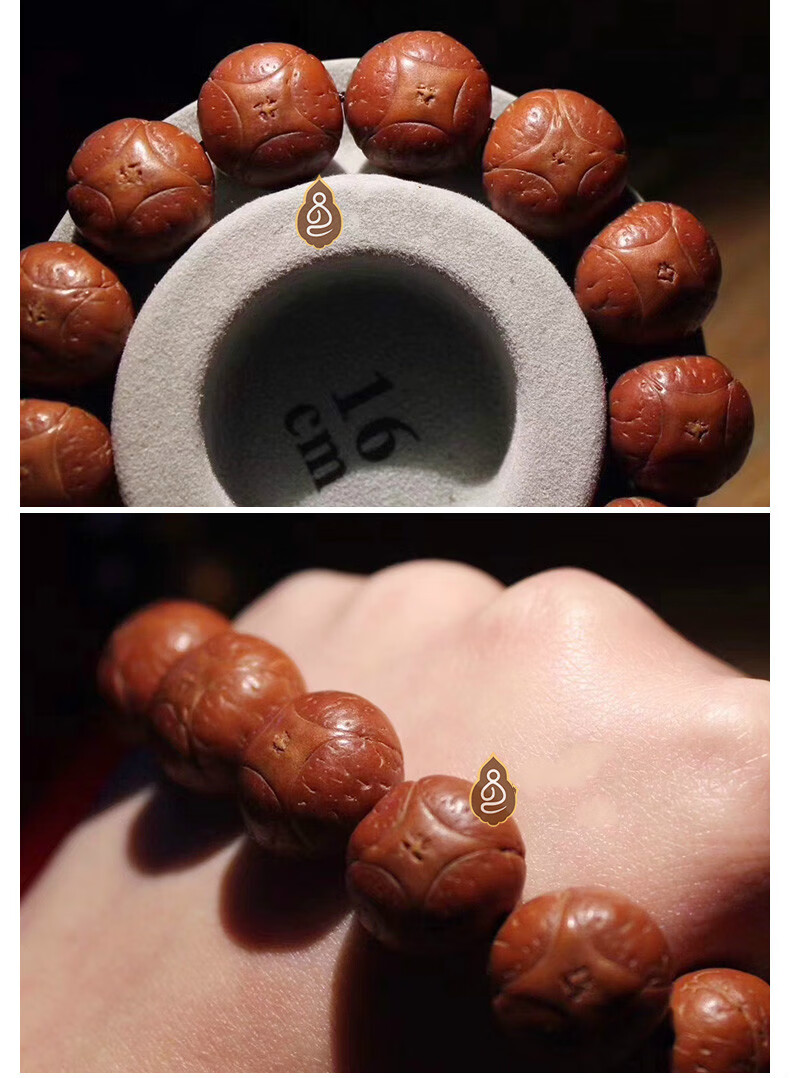 招财正宗尼泊尔四角凤眼麒麟眼菩提子手串男士精品佛珠手持手链100