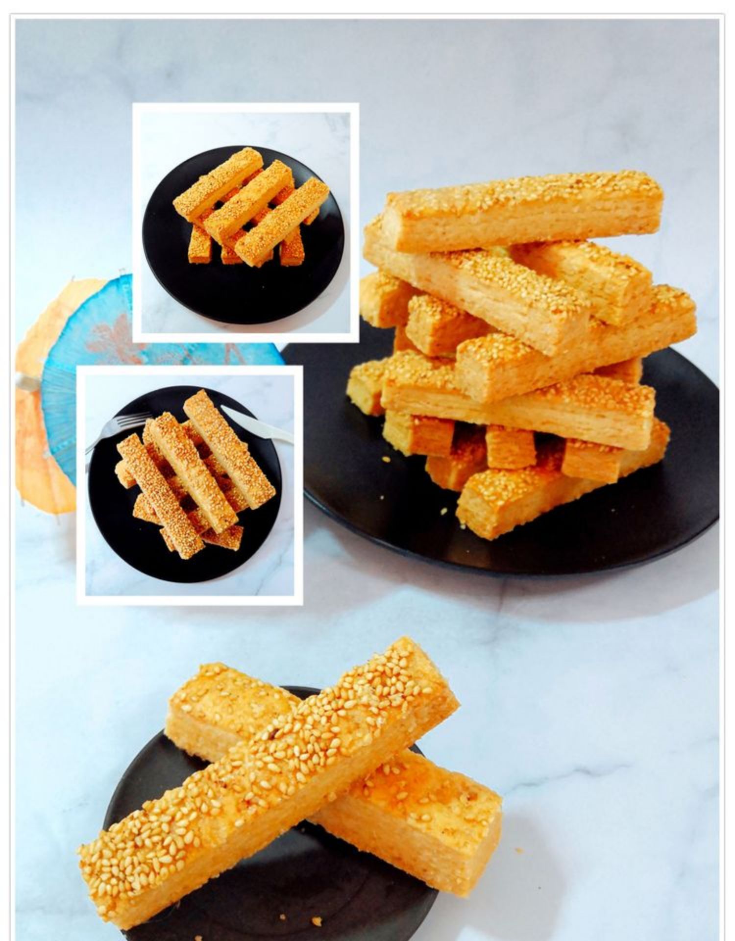 芝麻酥条零食高氏臻心甘肃金昌特产烤馍馍月饼油果子烤馍麻花糖花