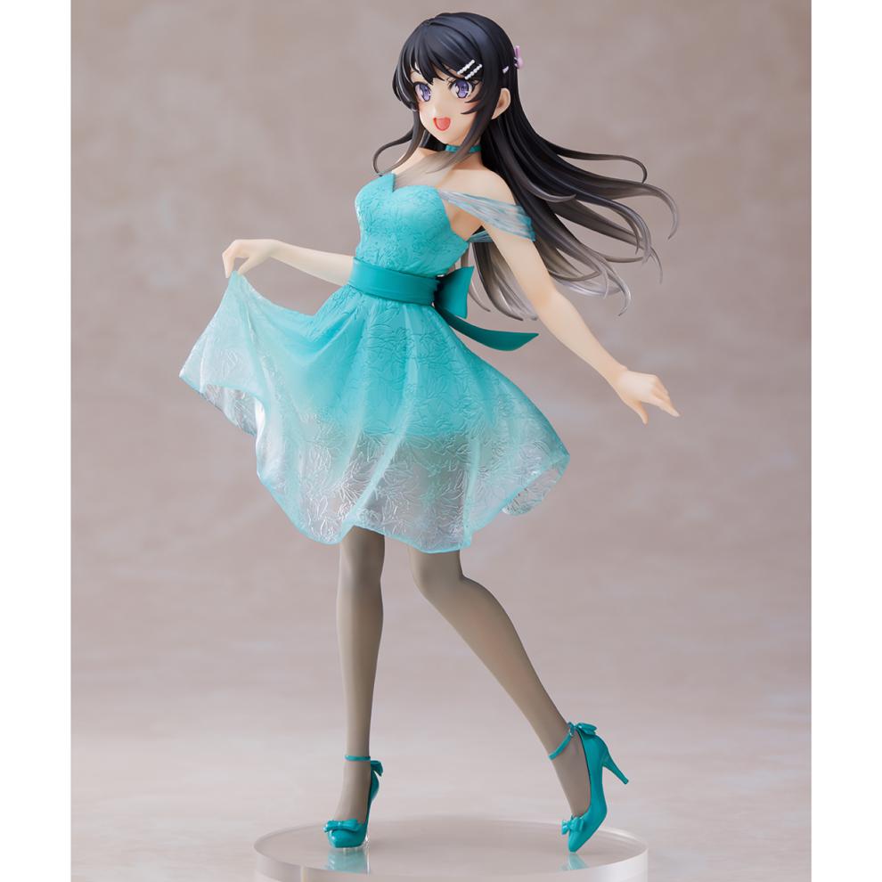 日本手办美女高档bilibilitaito青春猪头少年樱岛麻衣水晶礼服景品高