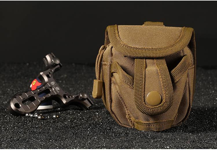 战术腰包弹弓专用包子弹袋包腰包户外战术挂包钢珠袋收纳腰包弹弓套