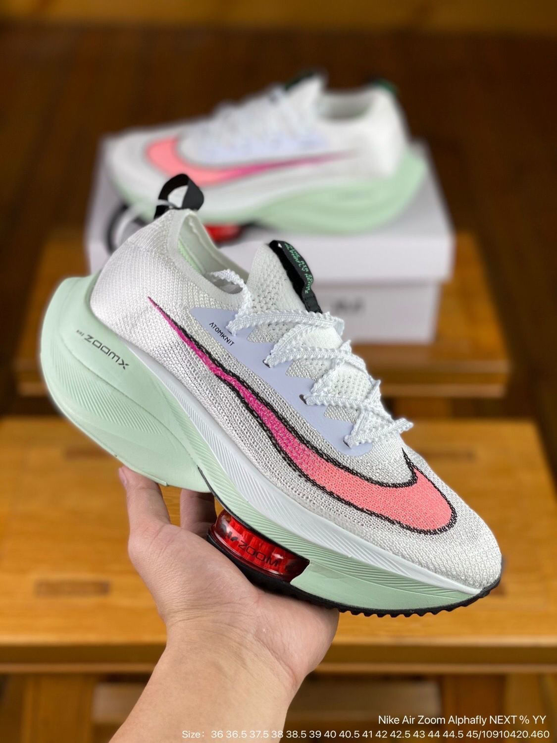 纯原马拉松破2跑步鞋zoom alphafly碳板气垫减震网面跑步鞋运动鞋