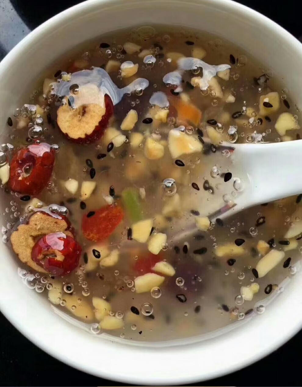 温州特产纯手工荸荠糊马蹄粉坚果水果羹早餐代餐营养粥粉五包 一份5包