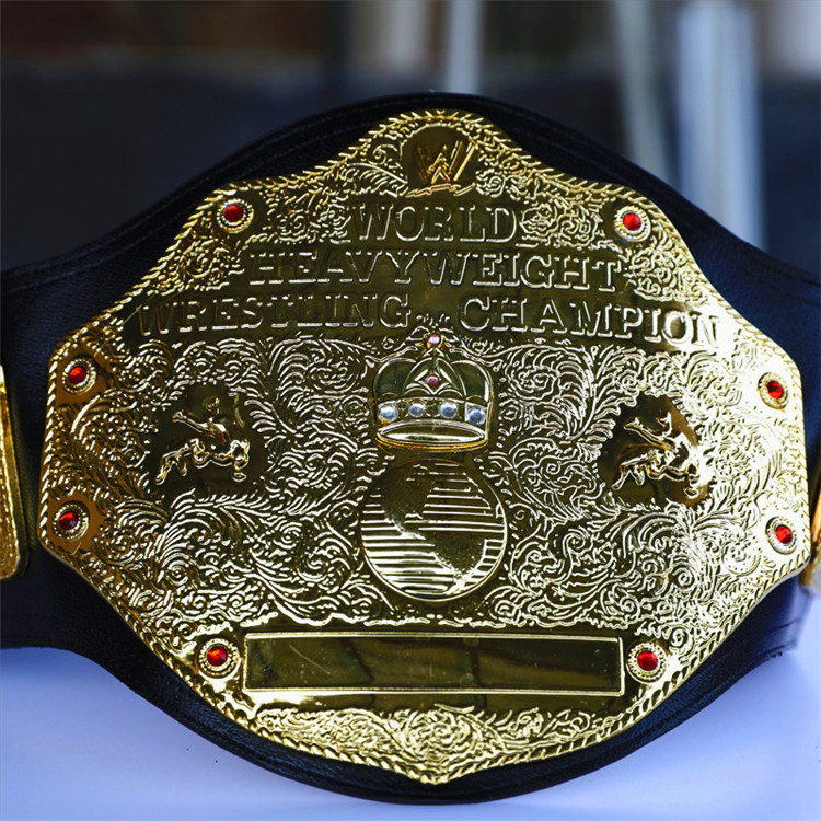 wwe金腰带 cosplay 拳击赛 世界重量级 wwe腰带 可穿戴 袋装 wwe腰带