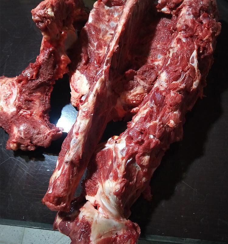 头号食客 新鲜驴肉带肉驴骨新鲜现杀带皮驴脊骨驴架整套驴架子河北