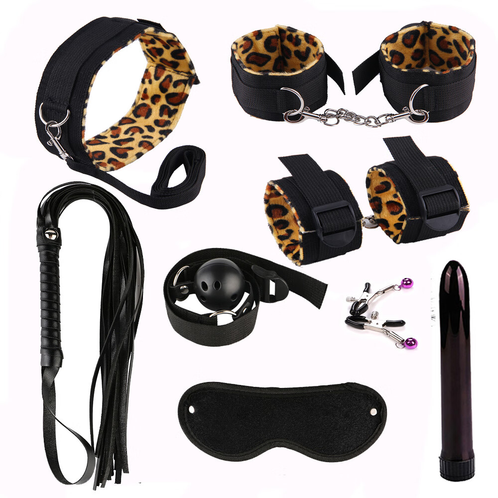 性用品女用sm道具惩罚男奴调教小皮鞭情趣激情态变重口味套装 紫色26