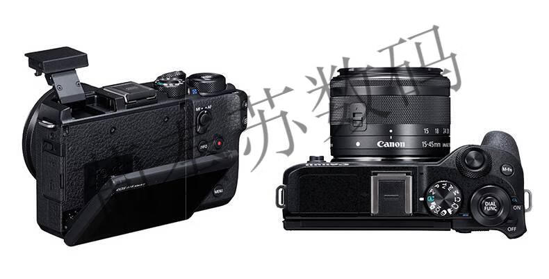 eos m6 mark2 二代 入门级微单相机自拍美颜旅游vl 国行黑/银m6二代15