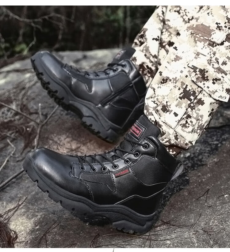 陆战队特战靴户外作战训靴子男军勾511战术鞋子cqb陆战靴皮3515逃亡靴