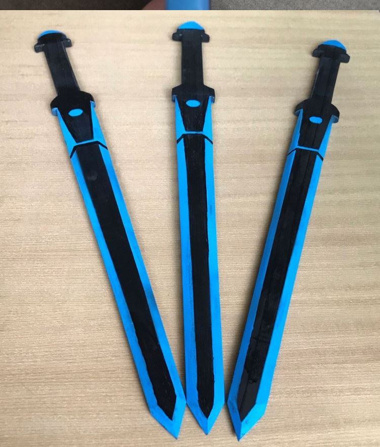 迷你世界能量剑迷你世界玩具能量剑儿童礼物道具迷你世界公仔钥匙扣