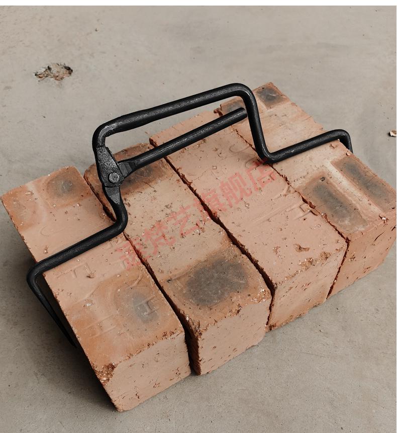 砖夹子大全砖头夹省力红砖夹子夹砖钳上海搬砖水泥砖搬砖钳大12粗大号