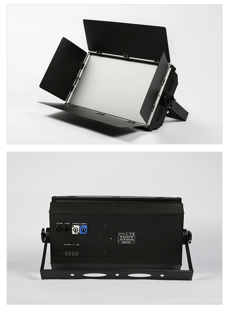 妙图三基色面光灯led三基色柔光灯舞台灯光直播婚庆会议室自动暖白