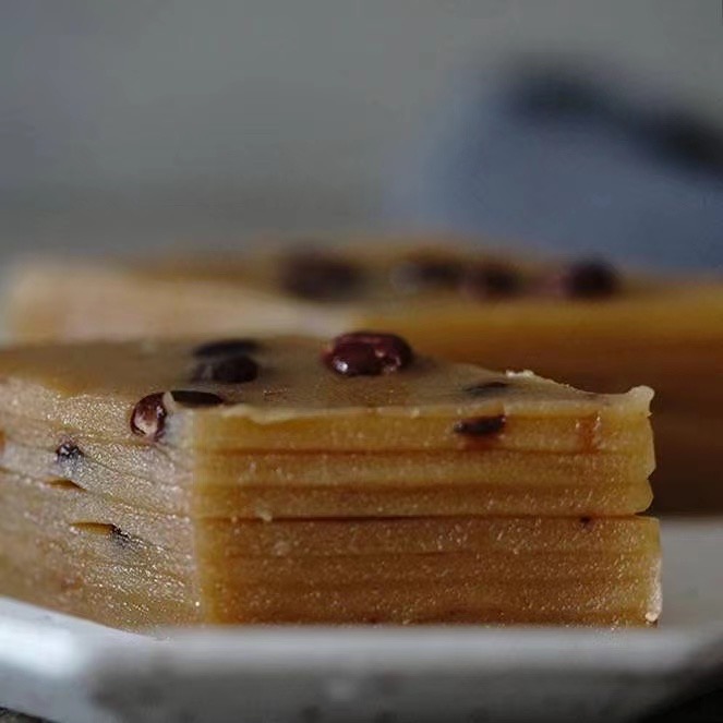 浙江衢州特产千层糕传统农家手工七层糕点心特色美食儿童小吃早餐芦荟