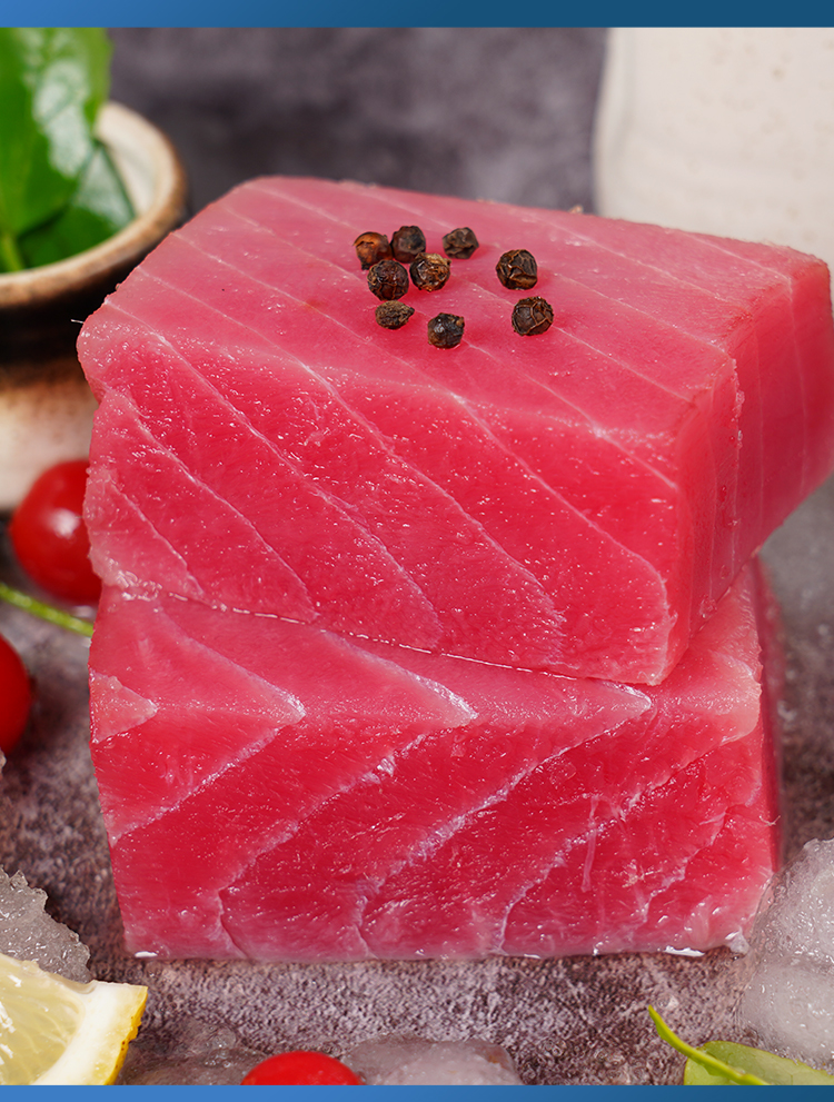 金枪鱼刺身新鲜中段寿司料理生鱼片日料鲔鱼吞拿鱼冷冻海鲜25kg金枪鱼