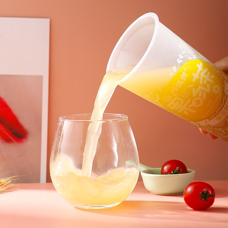 巧狐狸果吻茶158g百香果茶泡水果茶冷泡奶茶杯装冲泡茶包果茶冲饮