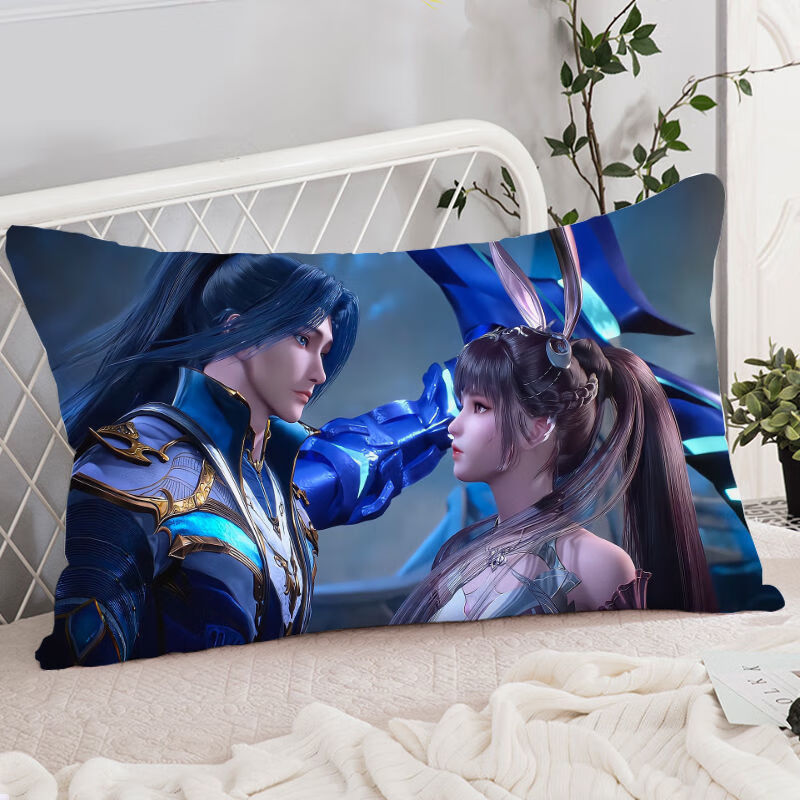 斗罗大陆小舞抱枕 唐三周边帅气卡通图案动漫午睡枕头软靠垫大号生日