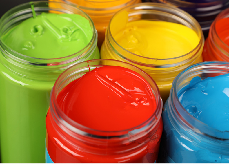 马蒂斯丙烯颜料300ml手绘荧光色丙烯珠光颜料墙绘彩绘颜料diy亚克力