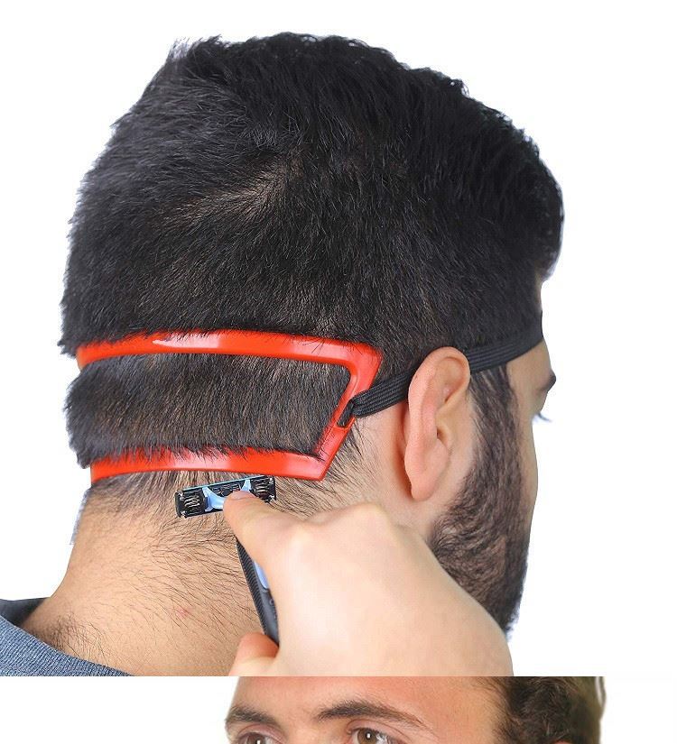 儿童发型造型模具理发辅助神器自己剪发型模型模具头型大人后颈造型器