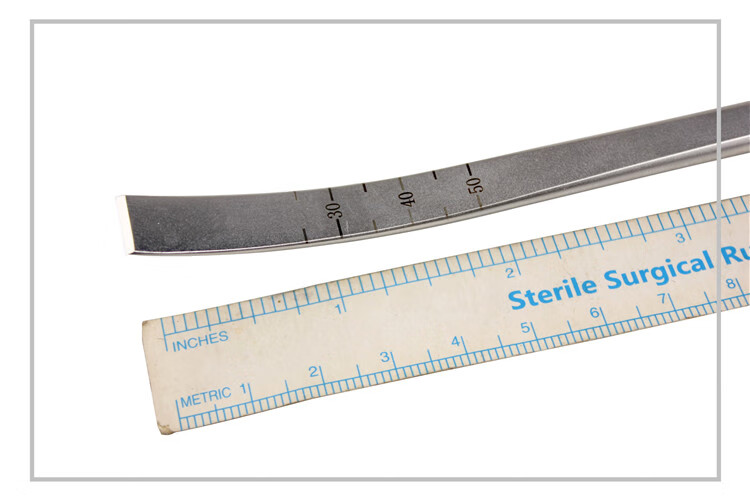 骨科器械医用骨刀方弯平骨凿膝关节髋臼截骨刀截骨术平骨刀刃8mm