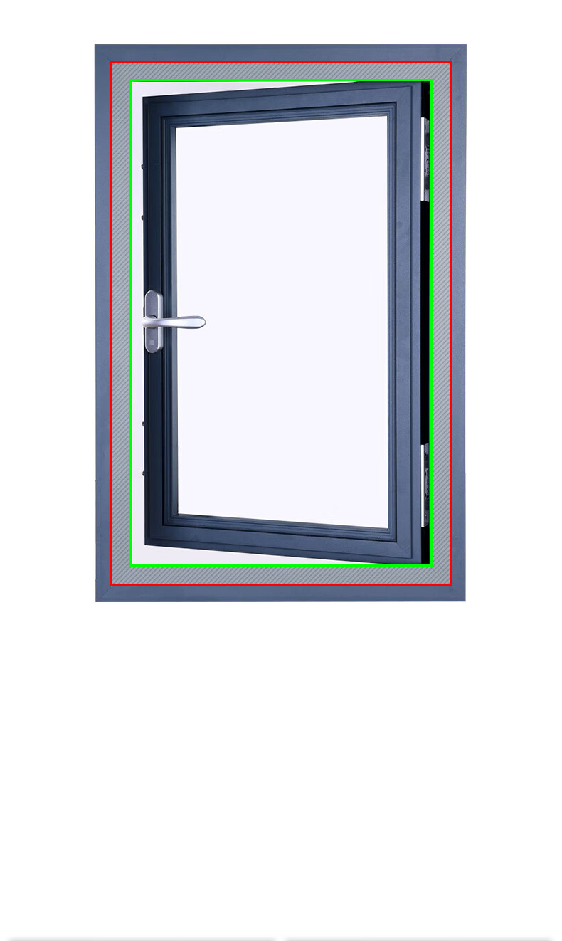 隐形纱窗伸缩推拉式窗户防蚊窗纱铝合金用卷帘筒沙窗纱窗网自装白色框