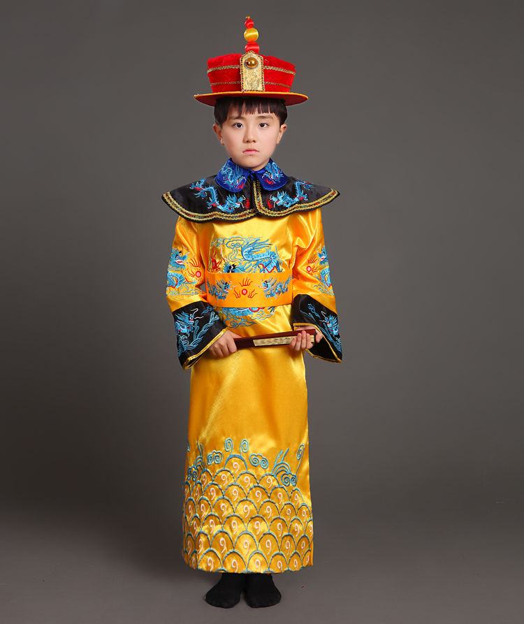 乾隆皇帝服装皇上龙袍清朝秦朝唐朝宫廷古装戏服影楼年会表演q 皇帝装