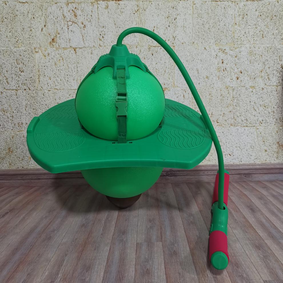 跳跳球儿童感统器材健身蹦蹦球运动体育训练厚手柄跳跳球弹跳球青蛙跳