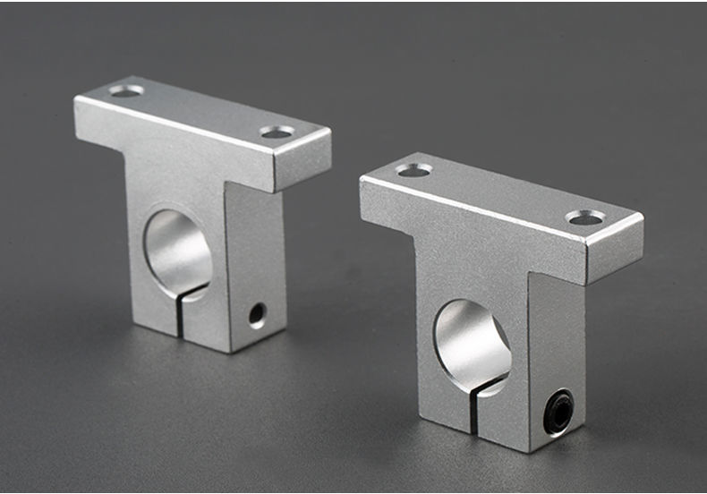 sk光轴立式支撑座圆棒直线轴承固定座支撑座光轴支座固定架支撑架