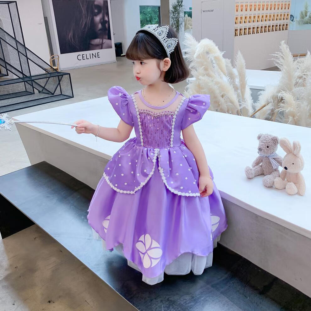 h安娜公主裙【 皇冠魔法棒】 150cm【图片 价格 品牌 报价】-京东