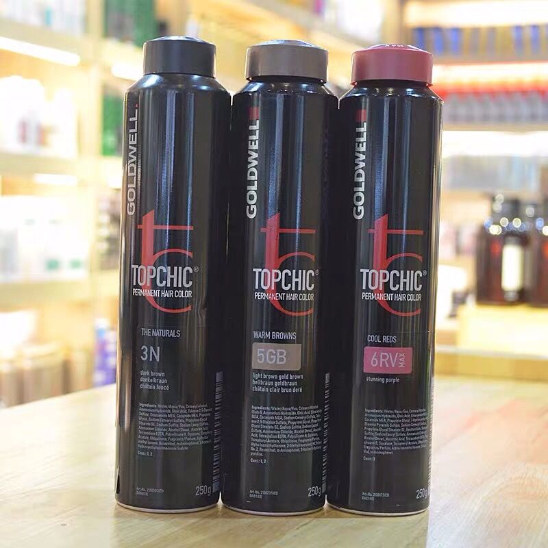 歌薇染发剂歌薇染膏罐装染发德国进口盖白发250ml补发色温和染色剂珀