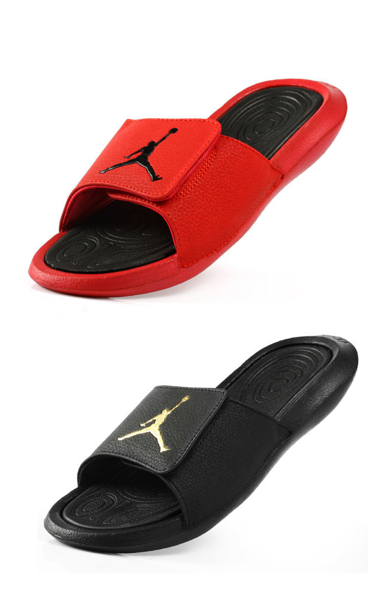 aj飞人拖鞋夏季aj拖鞋男情侣乔6飞人拖鞋外穿魔术贴运动防滑网红潮流