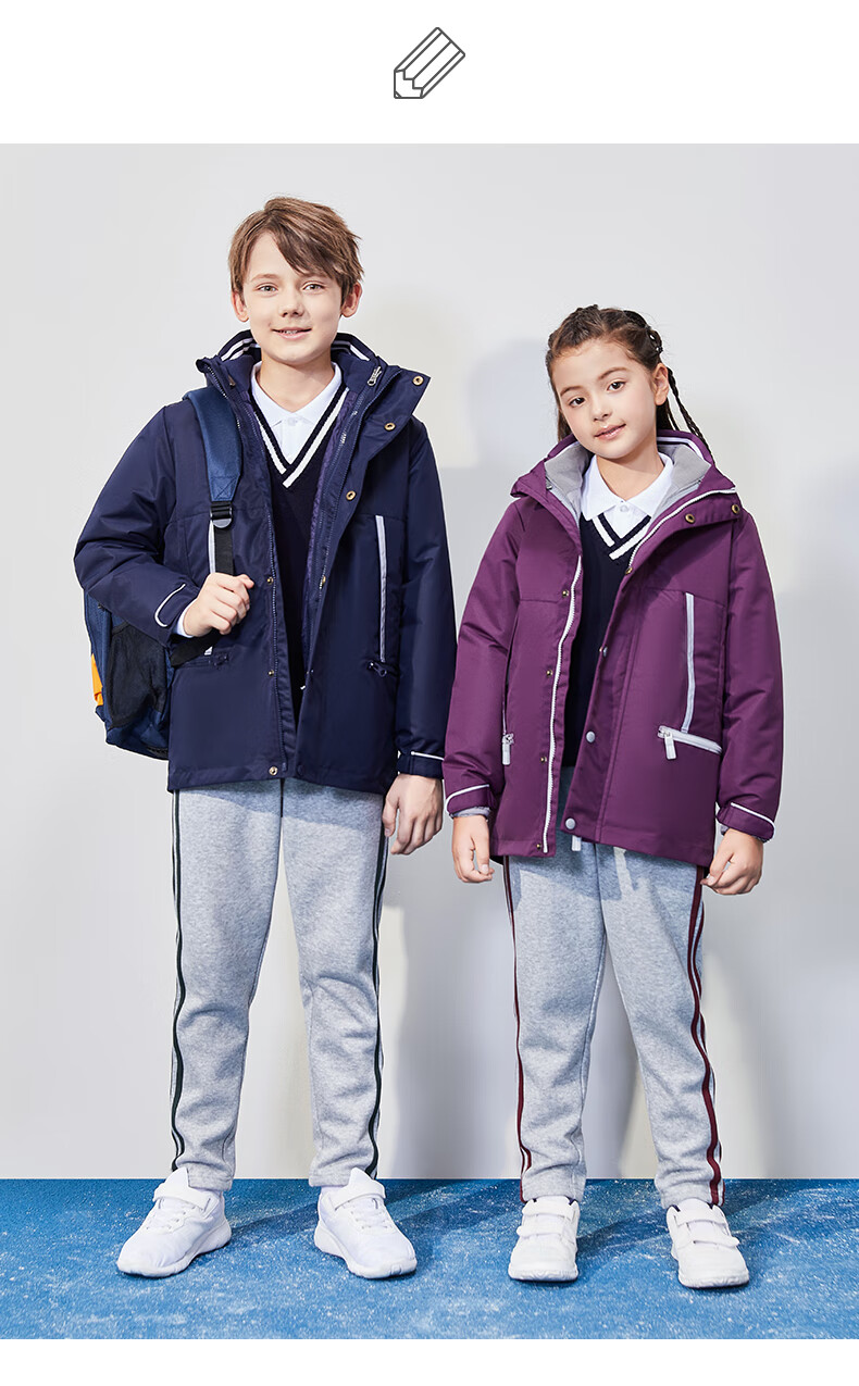 伊顿纪德校服校学生棒球服男女童学院运动外套长裤单买18y057/18y056