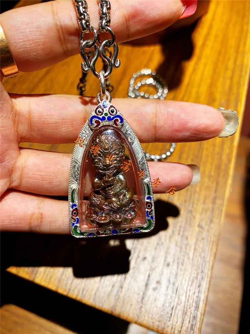 聪蝶泰国佛牌五眼四耳神猴助事业正偏财生意金融轻奢网红同款外壳配