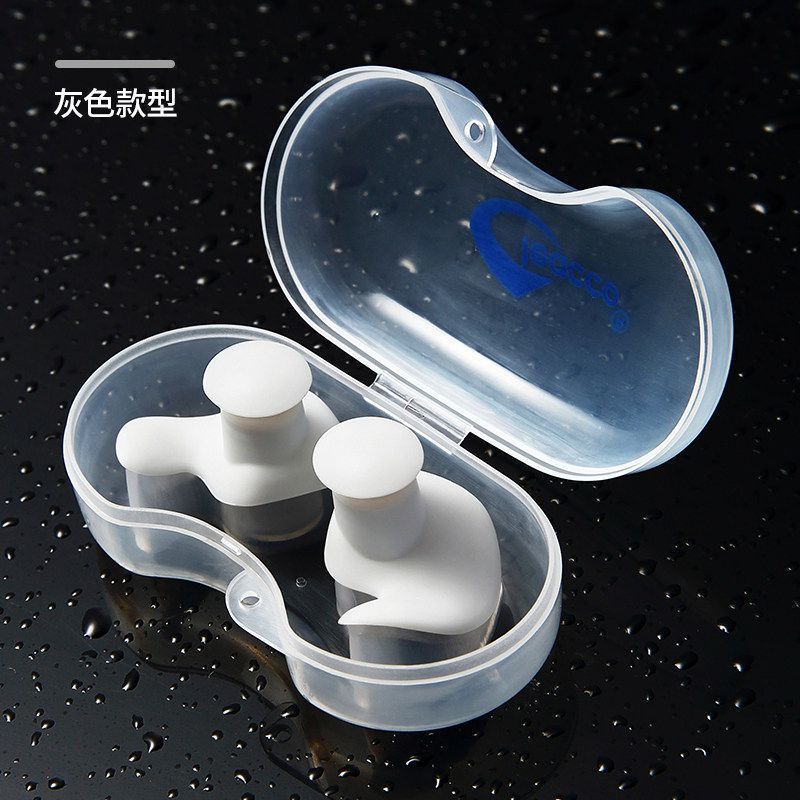 闽喃哥游泳耳罩买二一游泳耳塞防水硅胶耳塞防噪音耳塞儿童洗澡耳朵防