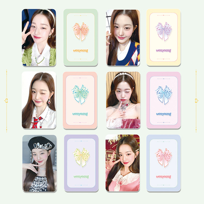 张元英周边小卡 ive周边韩风小卡张元英安宥真卡册咕卡应援卡 ive韩风