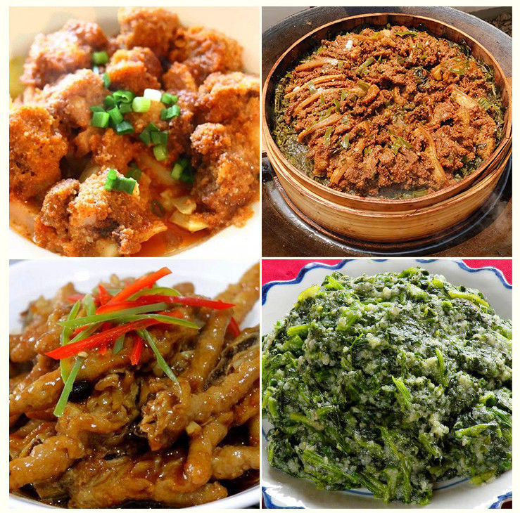 蒸菜粉子湖北天门特产原味现磨蒸肉蒸菜纯大米粉沔阳三蒸粗粉细粉大