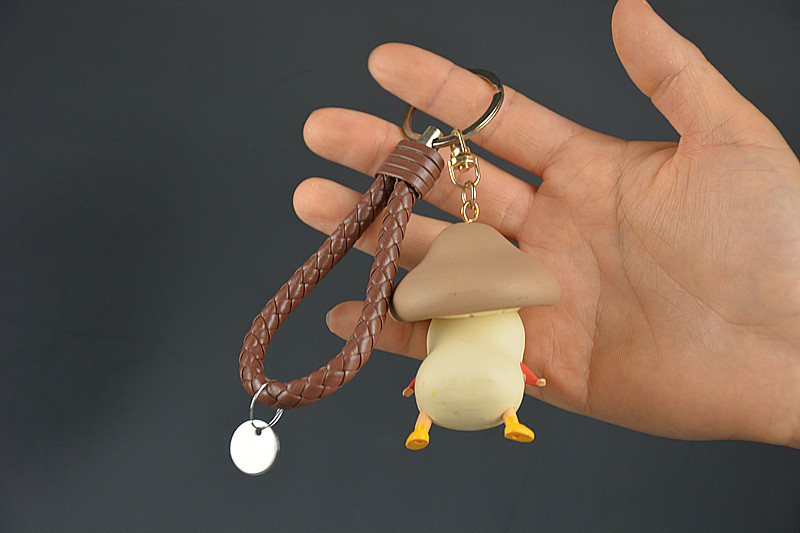 漯岚 蜡笔小新食材钥匙扣挂件饰品动漫周边摆件卡通汽车男女创意礼品