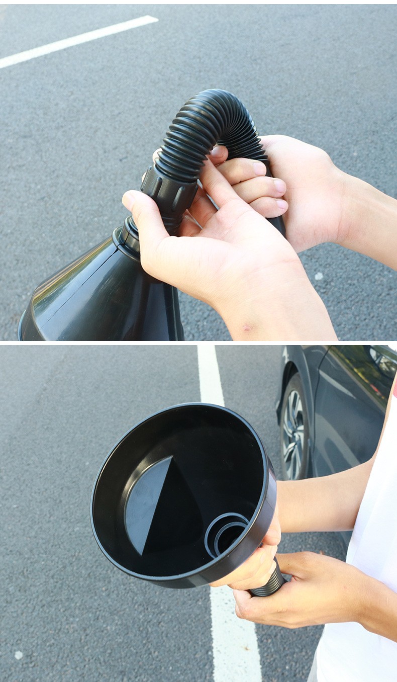 大货车加尿素漏斗柴油车长颈加注器汽车弯管加水专用长嘴车用导管加油