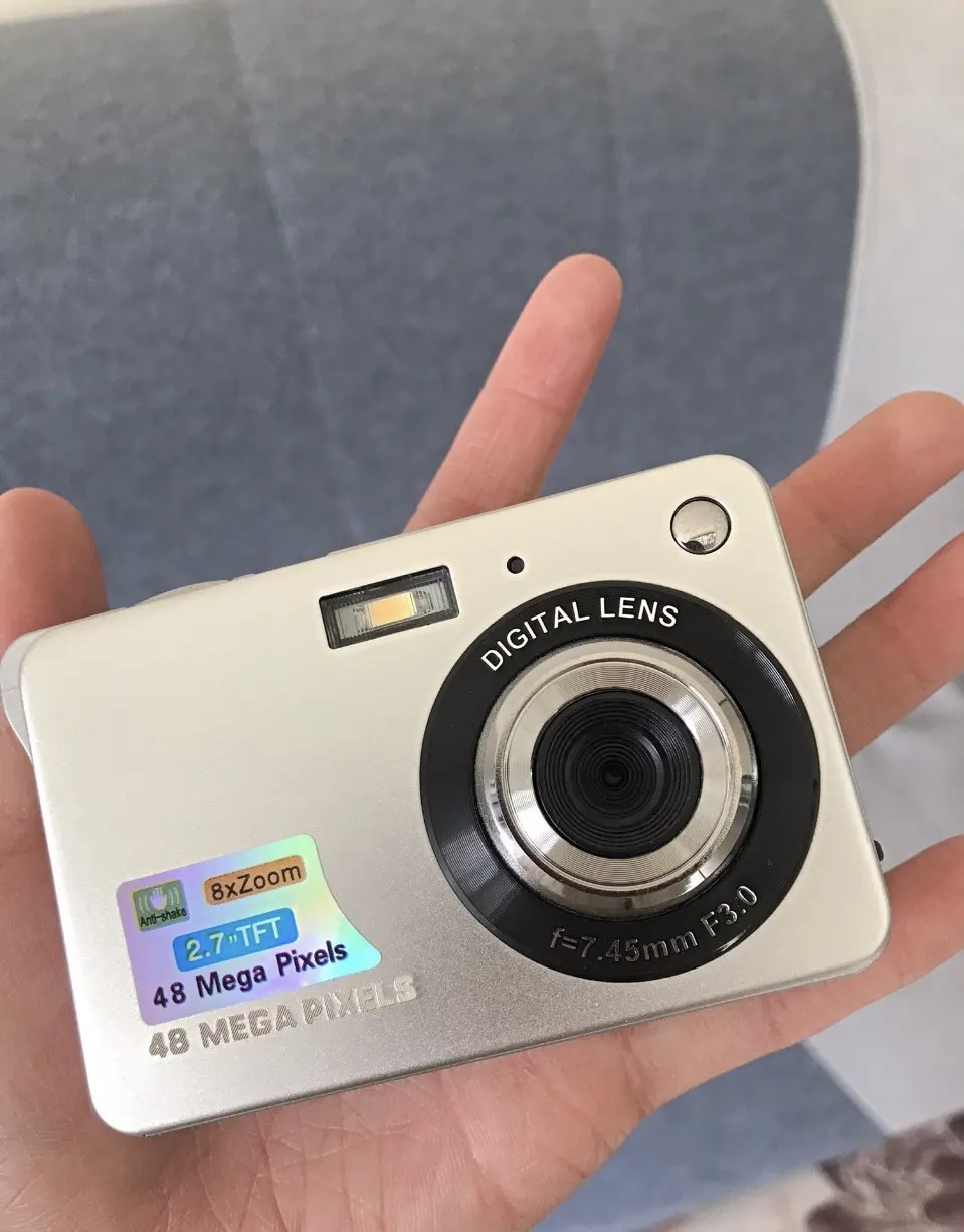 索尼(sony)同款4k高清像素学生照相机带微距迷你高清数码相机入门级