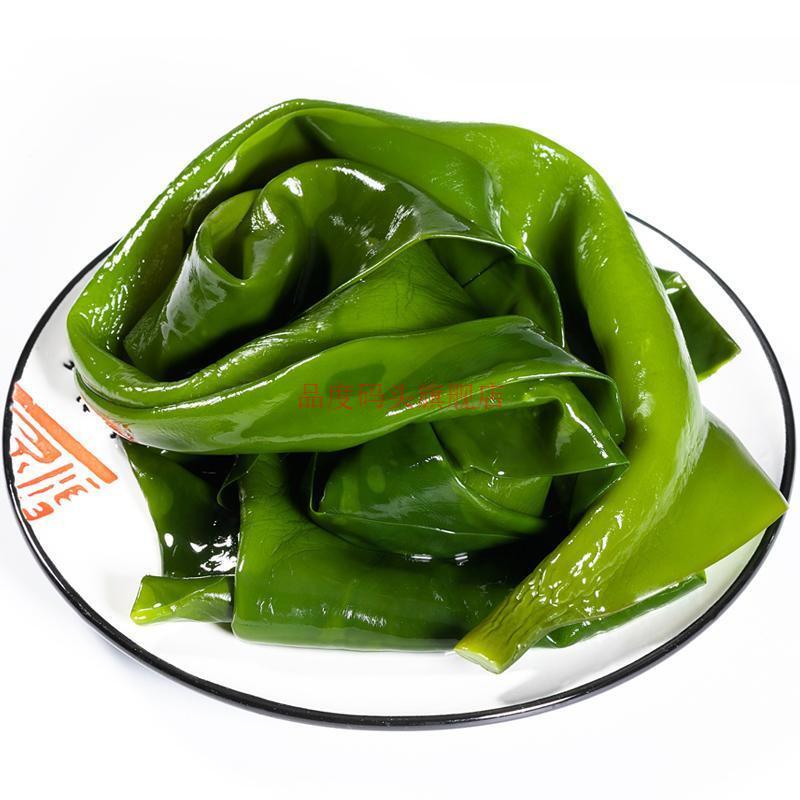 新鲜小海带整颗海芝宝有机盐渍海带丝头根片厚昆布半干单包装