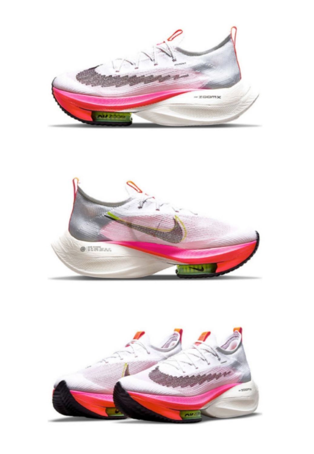 zoomalphafly马拉松破2代跑步鞋碳板气垫男女跑鞋飞织网面减震马拉松