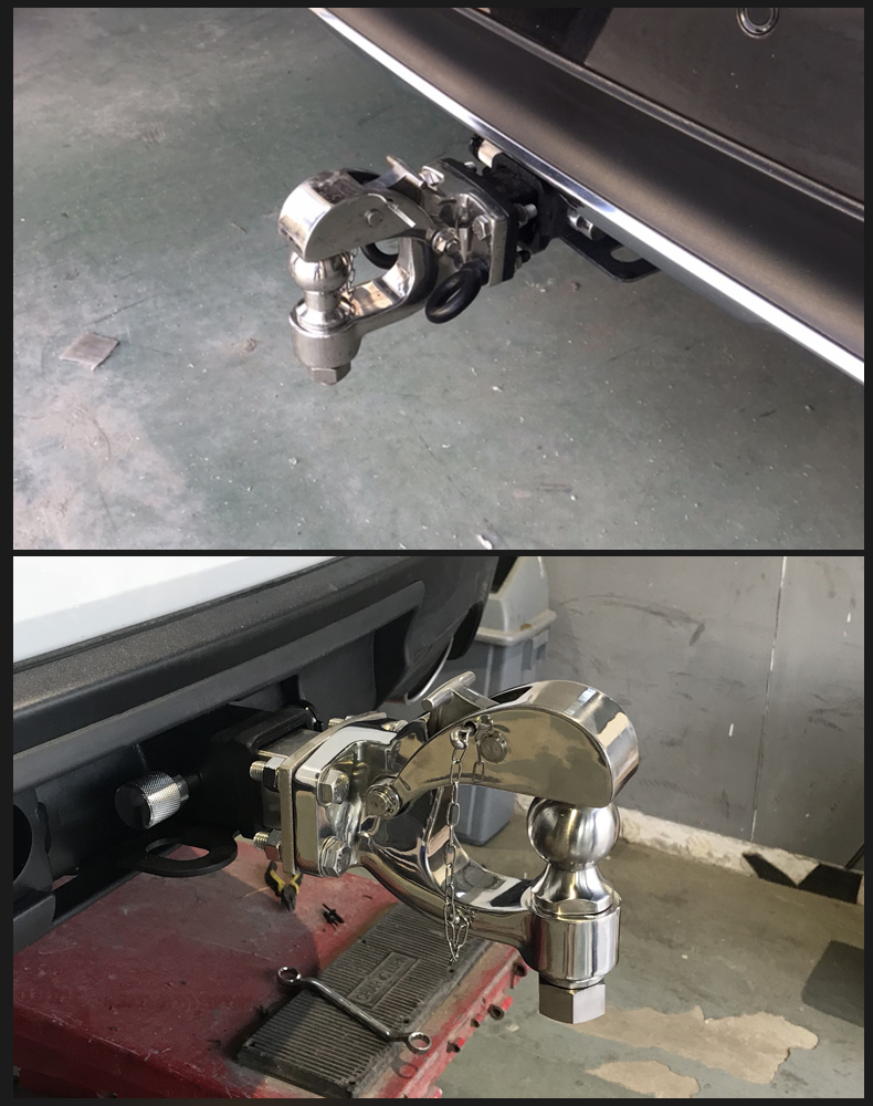 江铃新域虎7改装拖车杠经典域虎5后拖钩流氓牵引勾尾钩脱钩拖挂钩