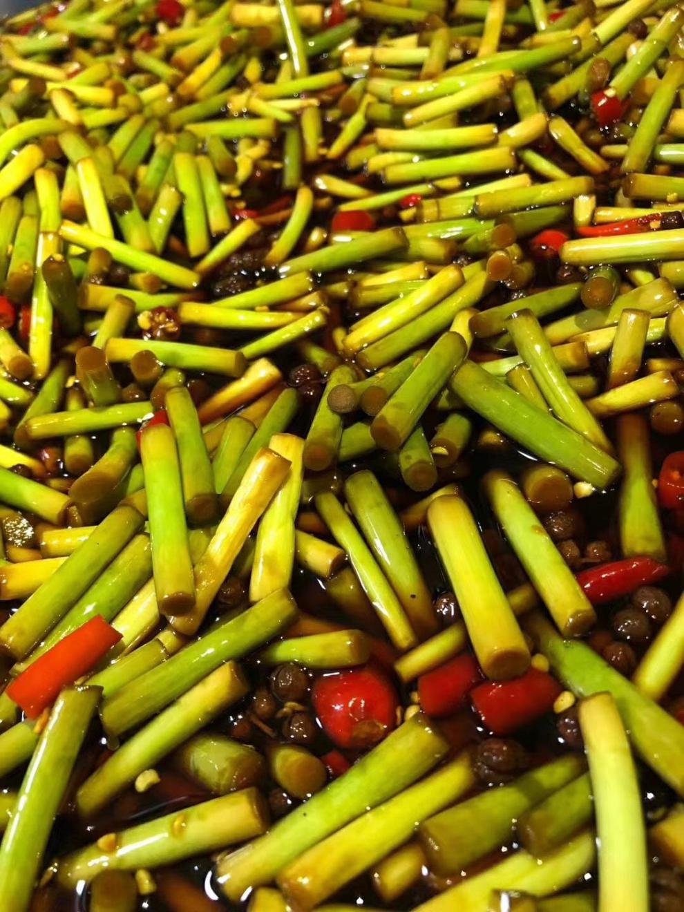 fgacct小菜酱汁泡蒜苔新鲜蒜苔特产下饭菜酱菜咸菜酸甜泡菜纯手工 250