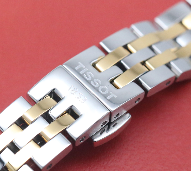 适用于天梭1853力洛克t41表带l134l234t006207a女款适配钢带表链原厂