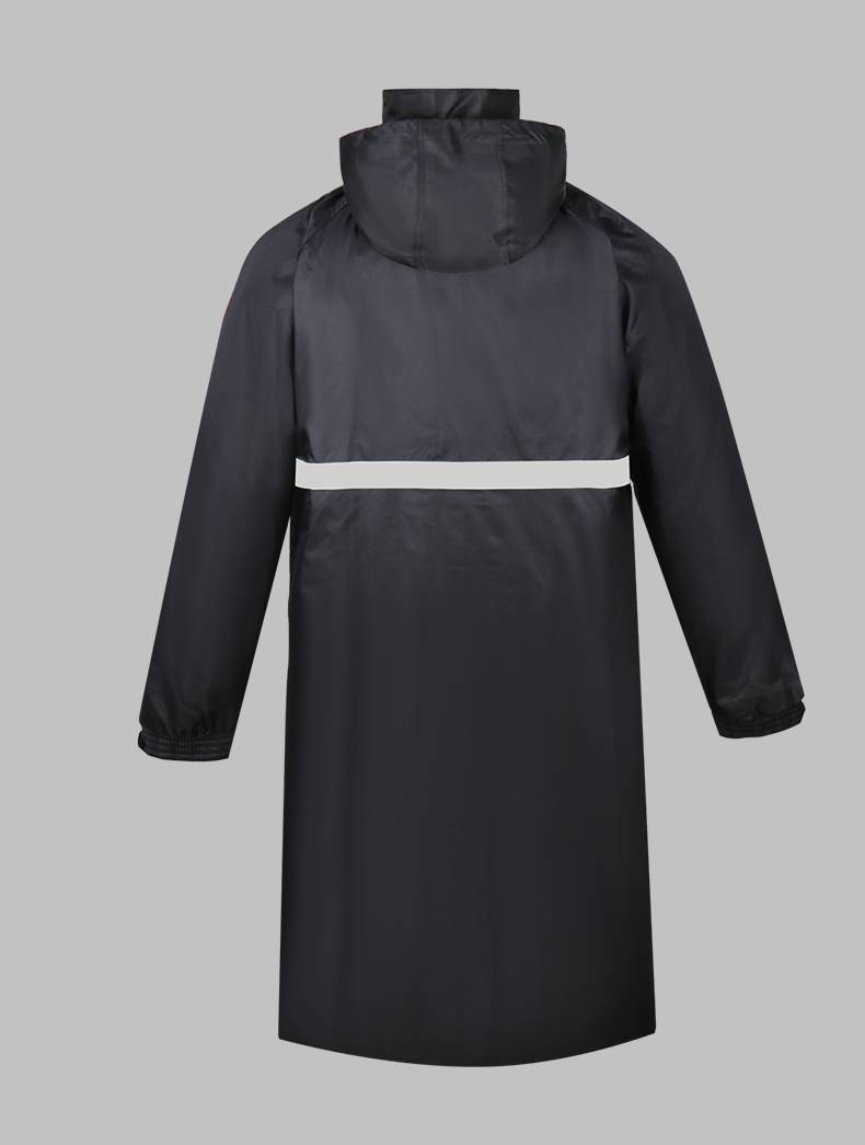 应急救援雨衣 保安劳保物业反光雨衣连体中长款环卫救援保洁员男女