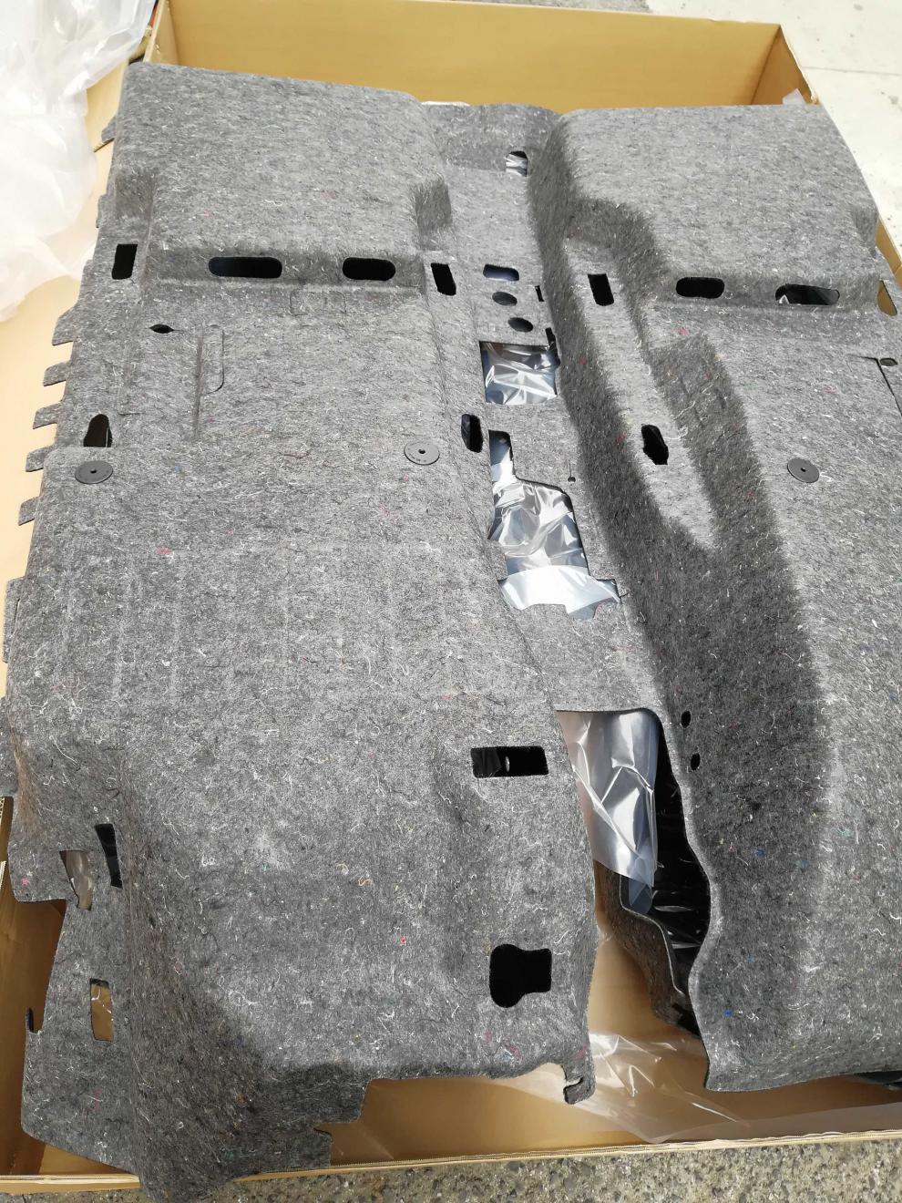 amcor适配大众0917年途观车身地毯下层海绵车身隔音棉车内地板海绵