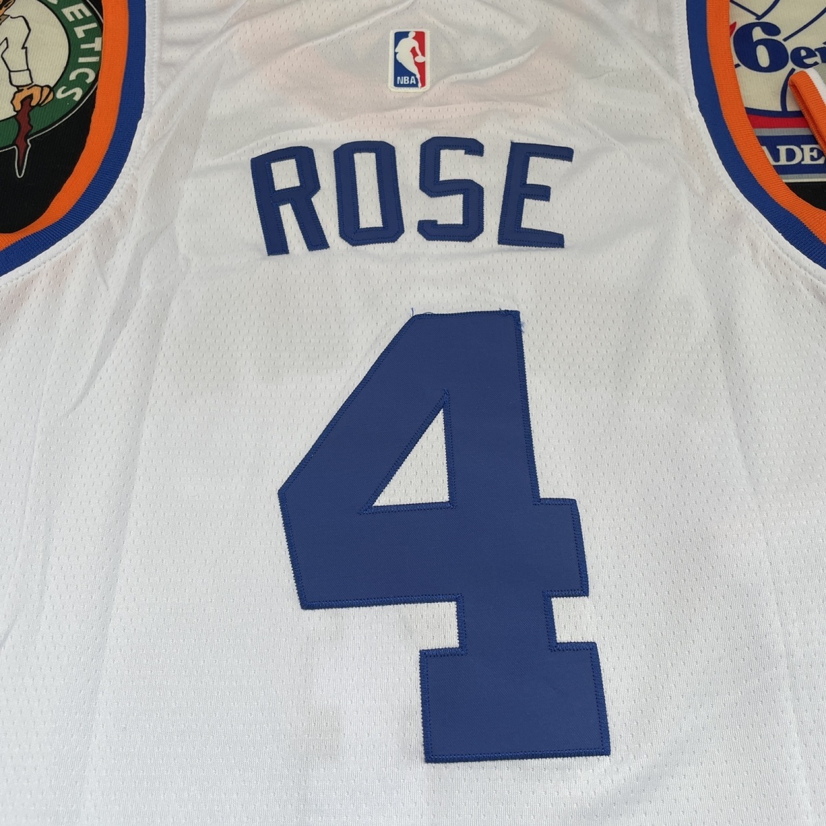 支持国货李宁 尼克斯4号公牛队1号罗斯球衣刺绣篮球服运动背心吸汗