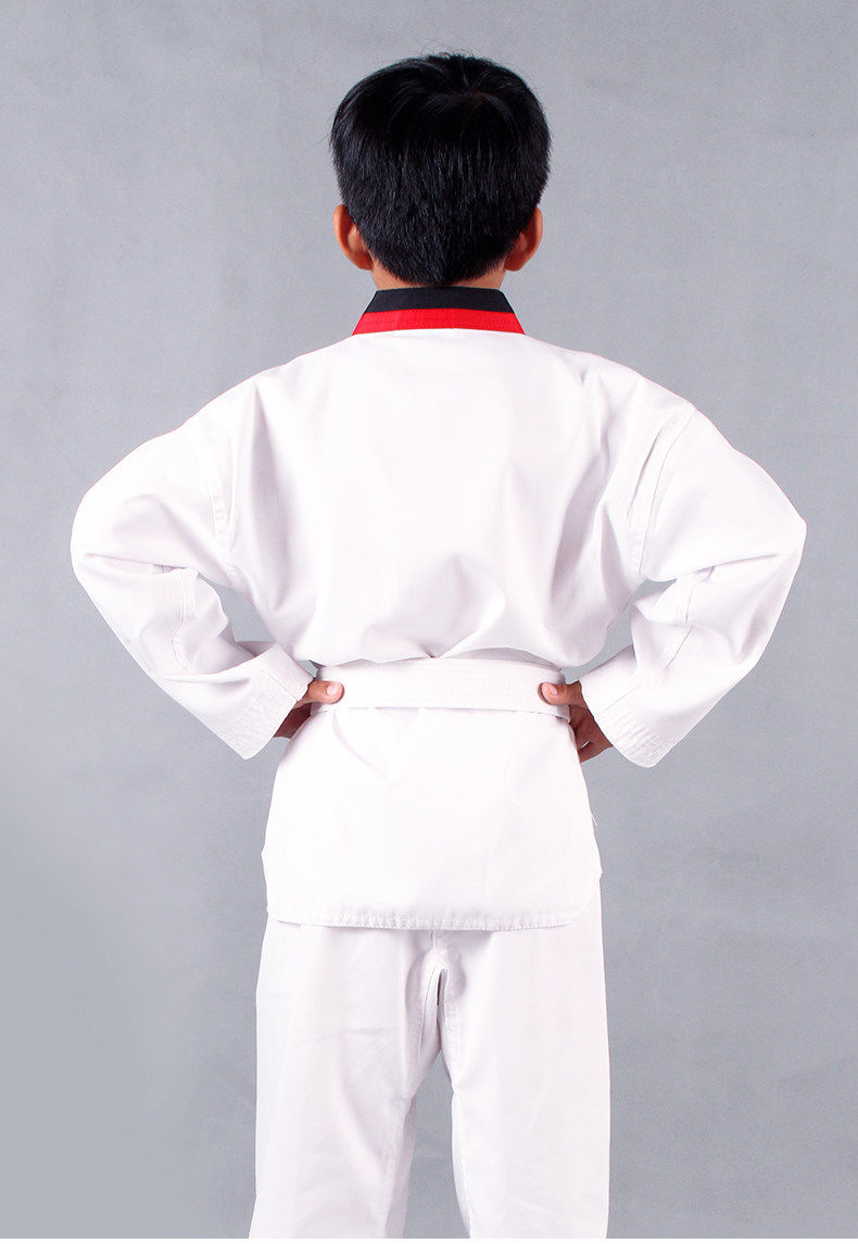 维肌泉跆拳道服男女成人儿童长袖短袖夏季跆拳道服装初学生者2021涤